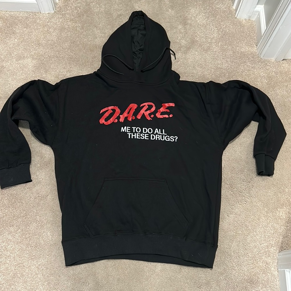 Assholes Live Forever Hoodie Size Large